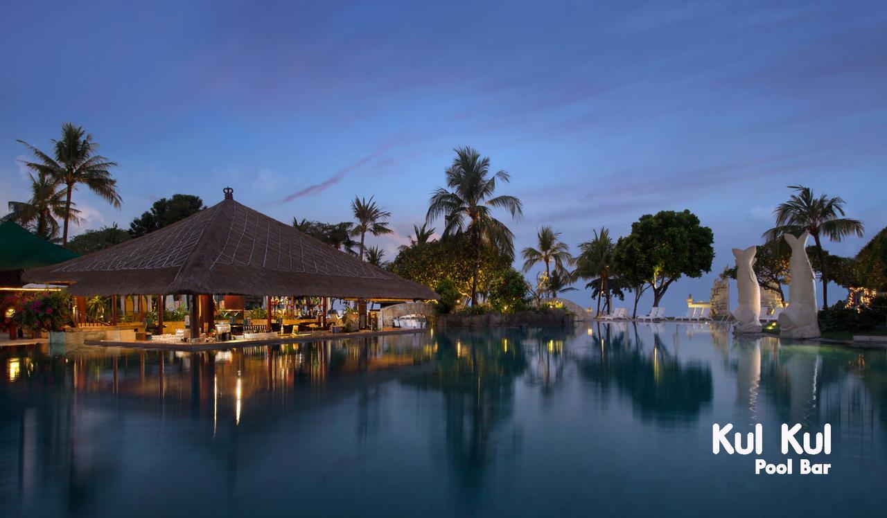 Discovery Kartika Plaza Hotel Kuta Lombok Exterior foto Kul kul pool